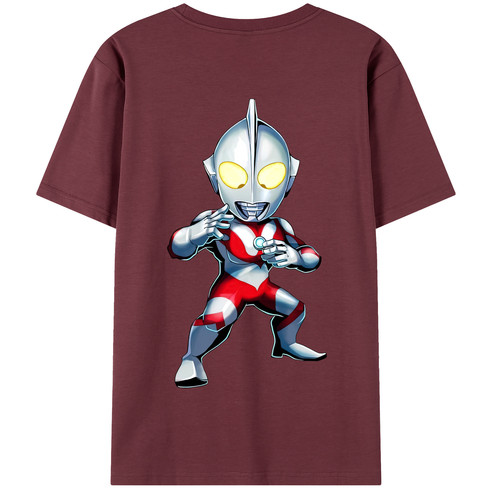 （画像用） ウルトラマン Ultraman 綿100％半袖Tシャツ（背面プリント）